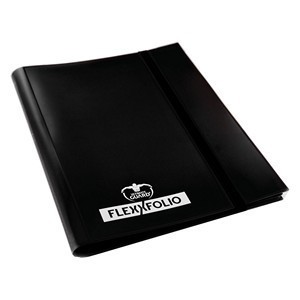 Flexxfolio 4-Pocket Binder (Black)