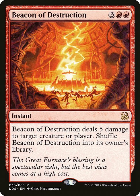 Beacon of Destruction Card Front