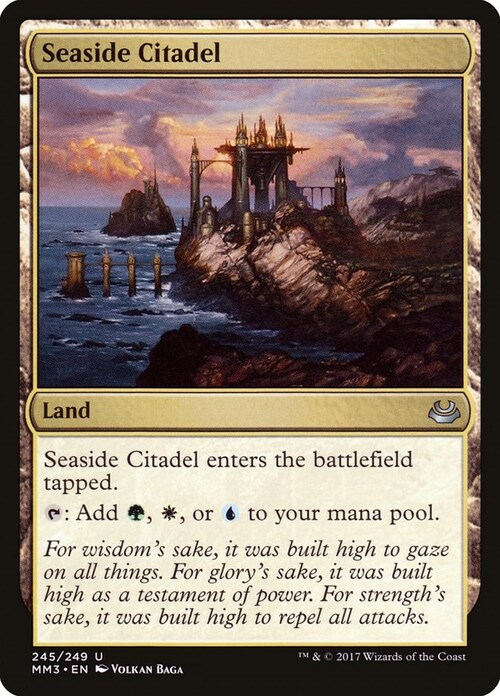 Seaside Citadel Card Front