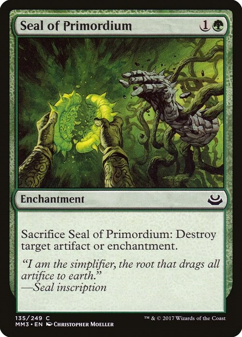 Seal of Primordium Card Front