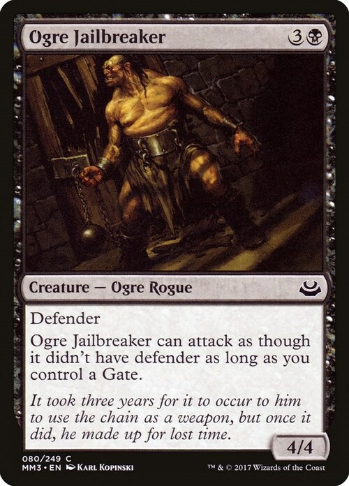 Ogre Jailbreaker Card Front