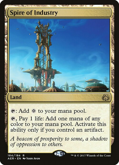 Spire of Industry Card Front