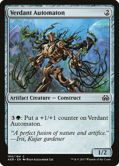 Verdant Automaton Card Front