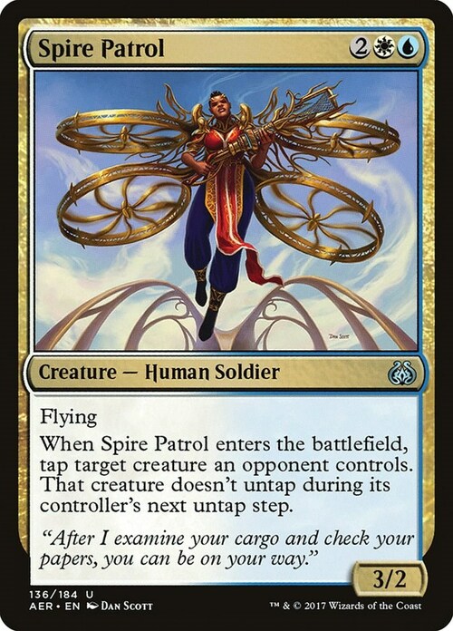 Spire Patrol Card Front