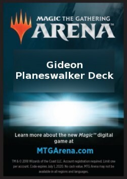 Arena Code Card (Planeswalker Deck) (vers. 2) Card Front