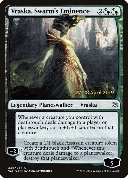 Vraska, Swarm's Eminence Card Front