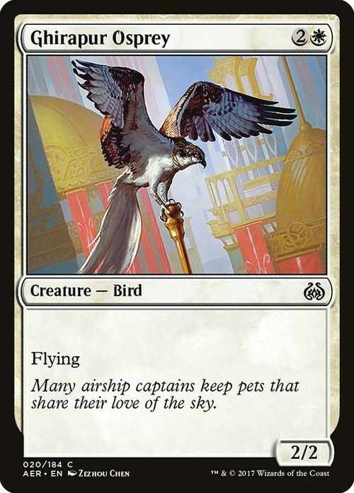 Ghirapur Osprey Card Front