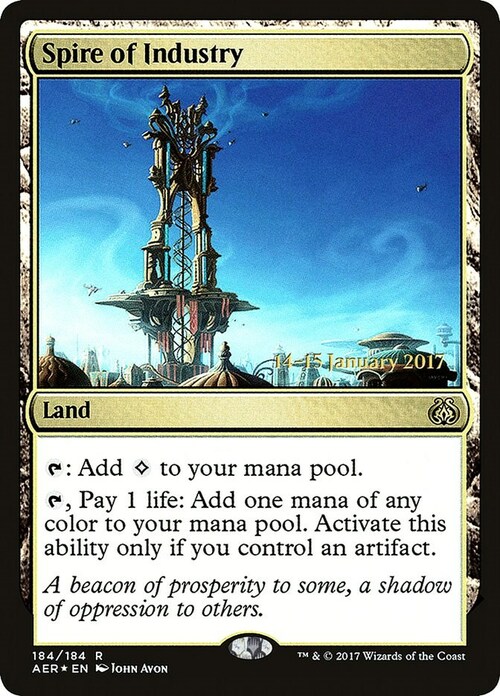 Spire of Industry Card Front