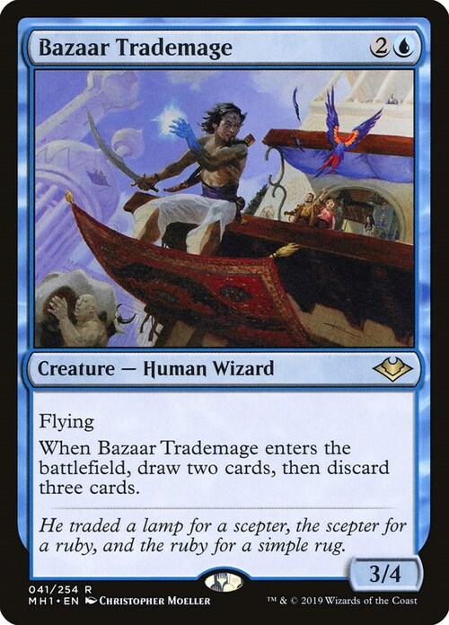 Bazaar Trademage Card Front