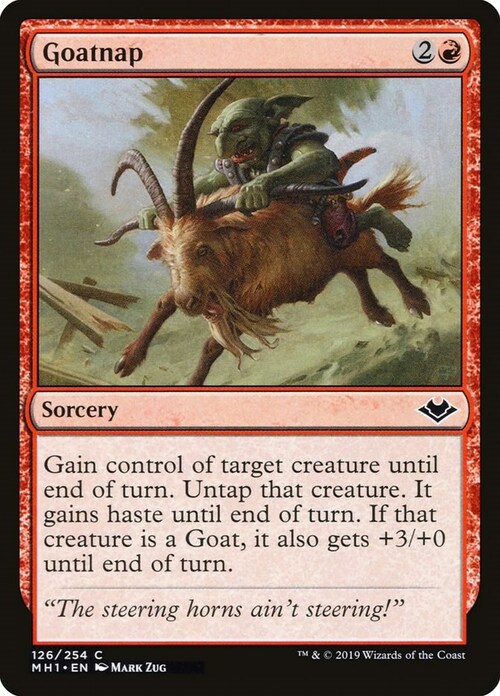 Goatnap Card Front