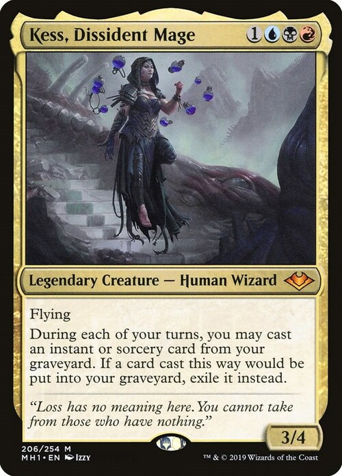 Kess, Dissident Mage Card Front