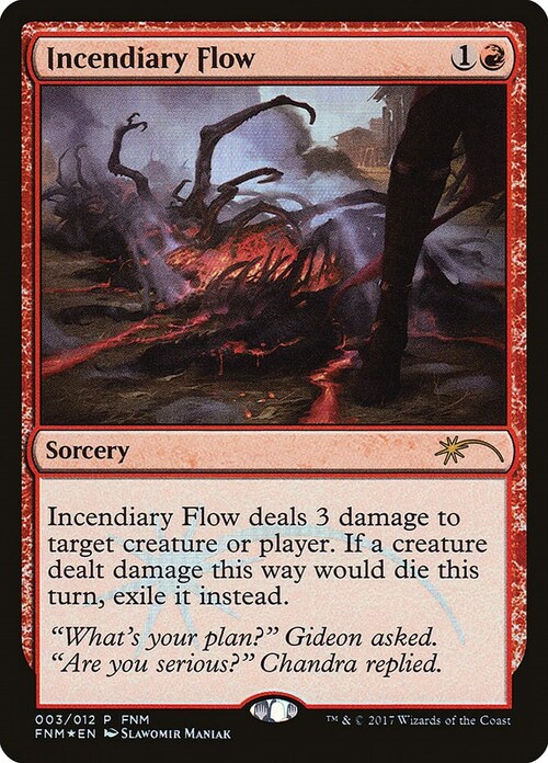 Incendiary Flow Card Front