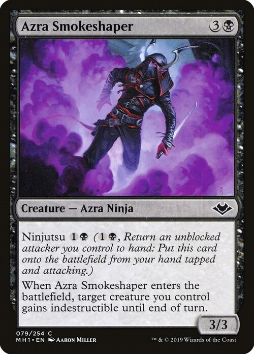 Azra Smokeshaper Card Front