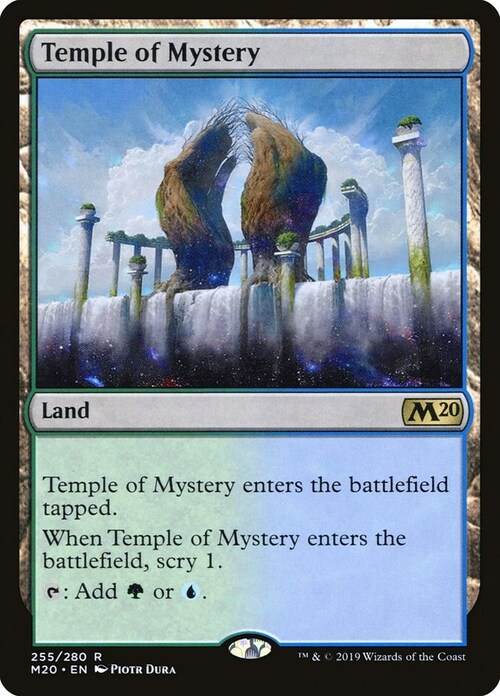 Temple of Mystery Card Front