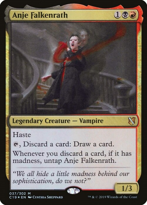 Anje Falkenrath Card Front