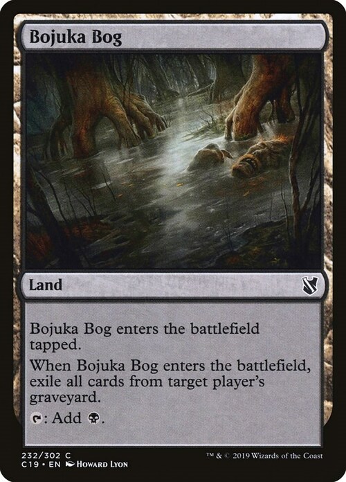 Bojuka Bog Card Front