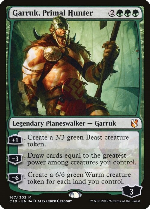 Garruk, Primal Hunter Card Front