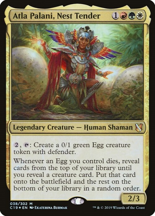 Atla Palani, Nest Tender Card Front