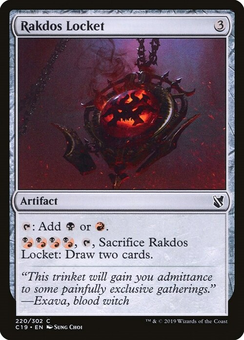 Rakdos Locket Card Front