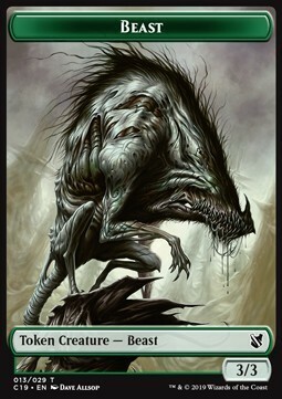 Beast // Wurm Card Front