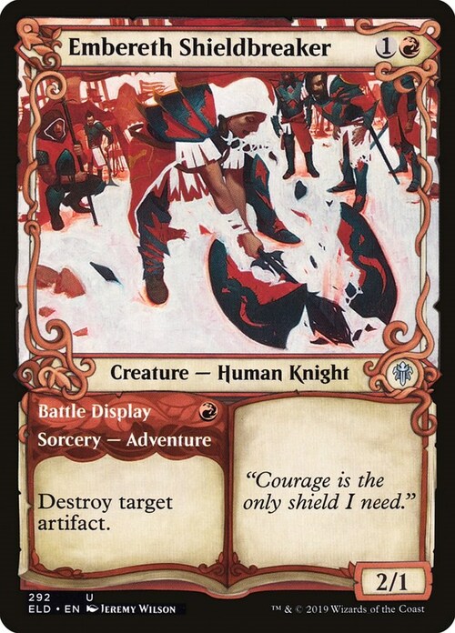 Embereth Shieldbreaker // Battle Display Card Front