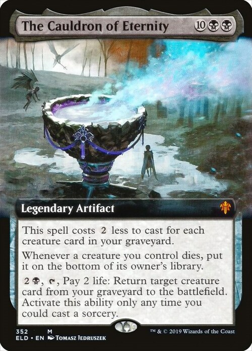 The Cauldron of Eternity Card Front