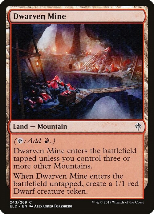 Dwarven Mine Card Front