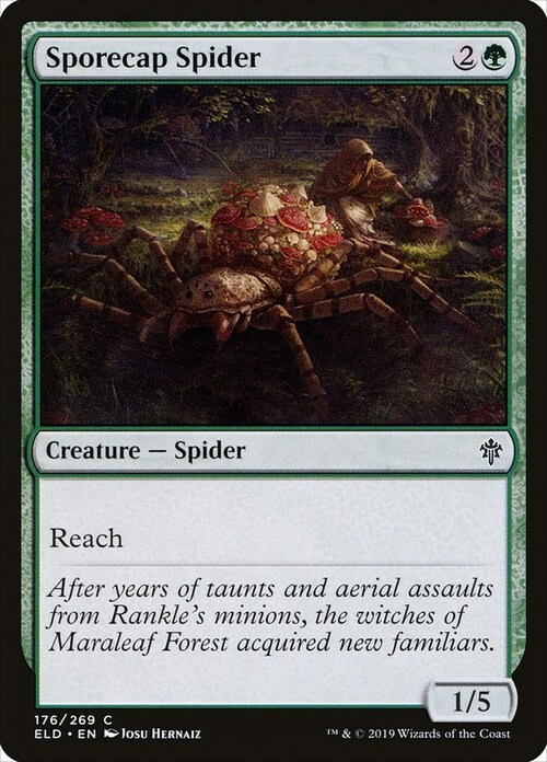 Sporecap Spider Card Front