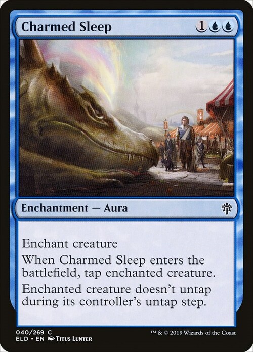 Charmed Sleep Card Front