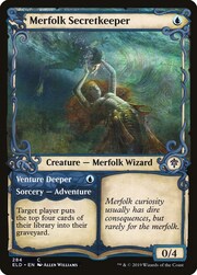 Merfolk Secretkeeper // Venture Deeper