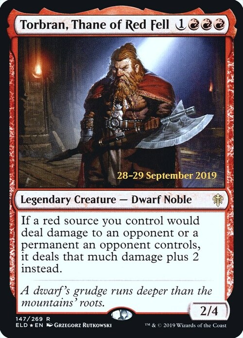 Torbran, Thane of Red Fell Card Front