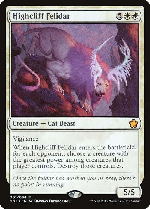 Highcliff Felidar Card Front