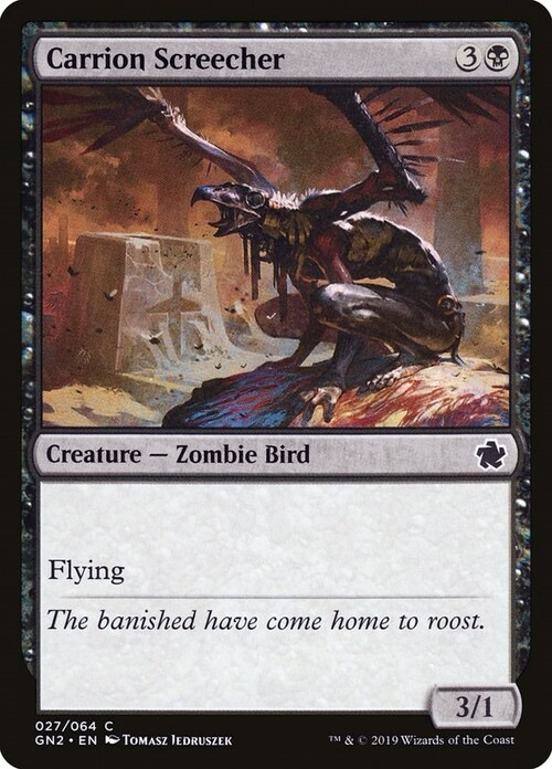 Carrion Screecher Card Front