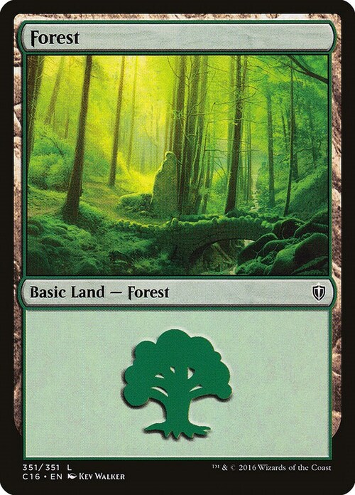 Forest Card Front