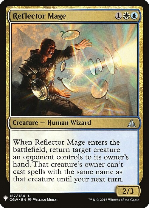 Mago dei Riflessi Card Front