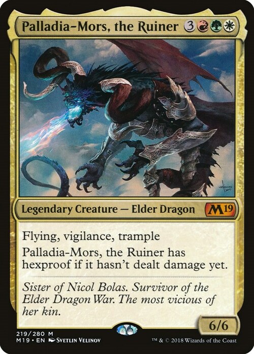 Palladia-Mors, the Ruiner Card Front