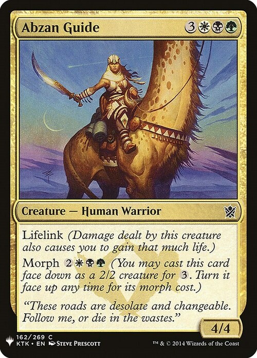 Guida Abzan Card Front