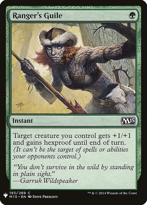 Ranger's Guile Card Front