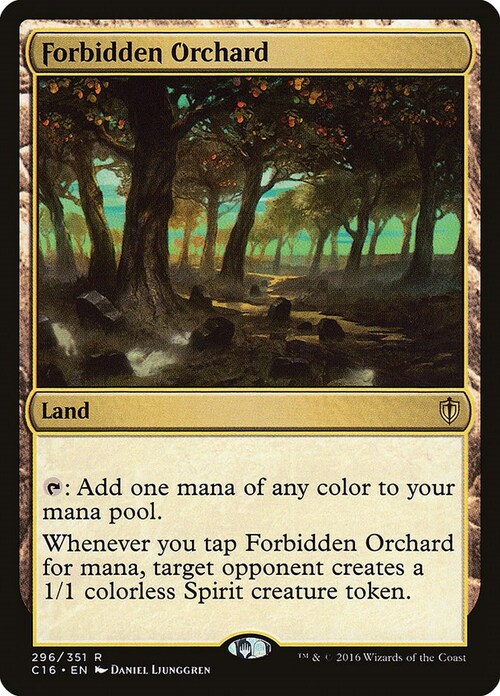 Forbidden Orchard Card Front