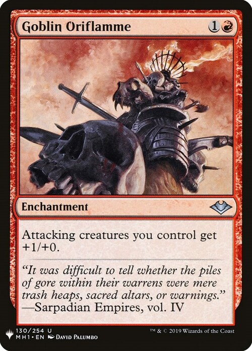 Orifiamma dei Goblin Card Front