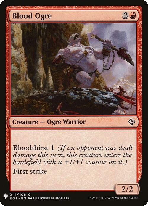 Blood Ogre Card Front