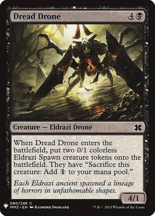 Dread Drone Card Front