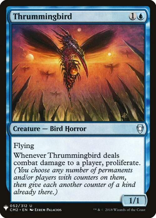 Thrummingbird Card Front