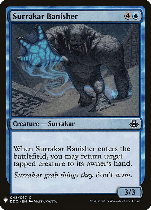 Esiliatore Surrakar Card Front