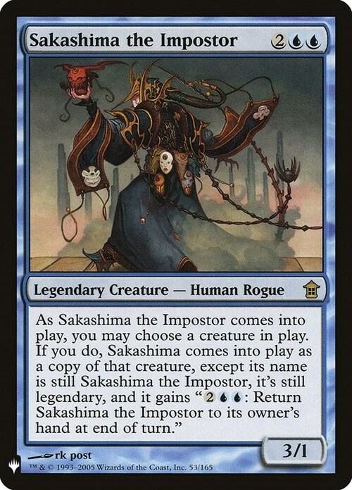 Sakashima l'Impostore Card Front