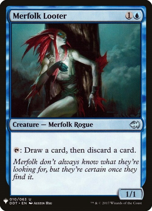 Merfolk Looter Card Front