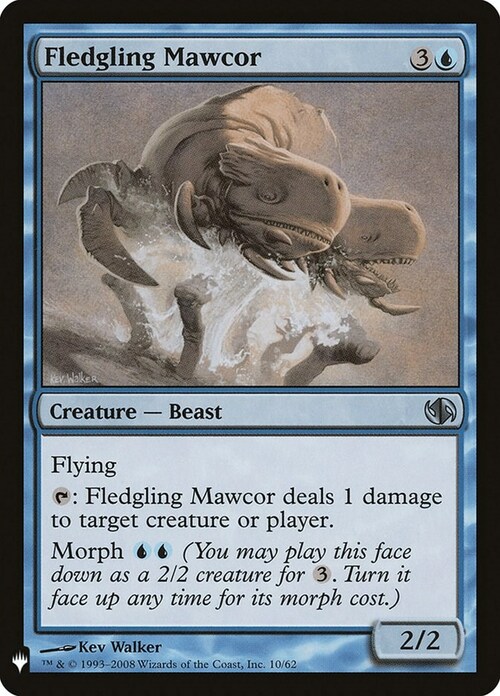 Fledgling Mawcor Card Front