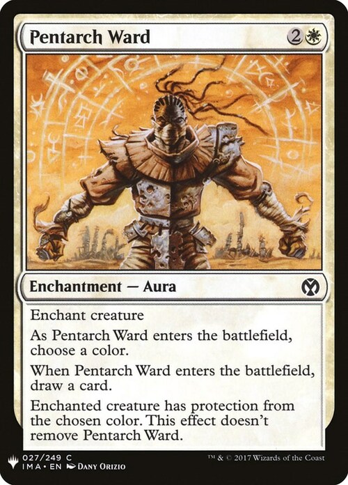 Pentarch Ward Card Front