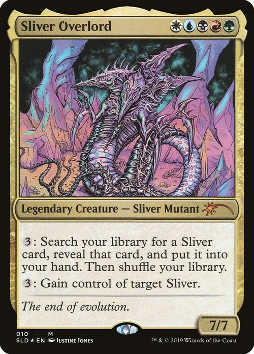 Sliver Overlord Card Front