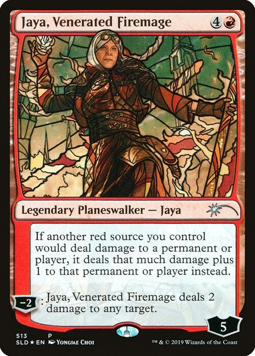 Jaya, Venerated Firemage Card Front